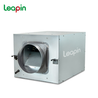Producteur de ventilateurs industriels Leapin Extracteur de conduits à moteur en ligne silencieux Ventilateurs d'extraction centrifuges