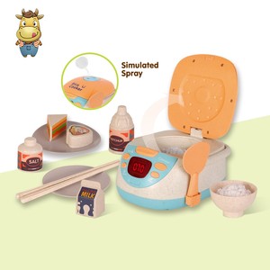 Ensemble de jeu pour enfants en paille de blé écologique avec lumière, musique et pulvérisation, 10 pièces - Product Image 2