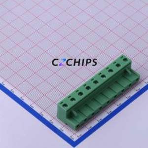 KF2EDGK-7.62-9P Plug-in Terminal Block P=7.62mm Connector ( Connector Type: Plug )( Construction: 1x9P )( Pitch: 7.62mm ) - Product Image 1