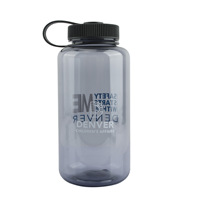Bouteille d'eau en plastique Tritan classique personnalisable de 32 oz, sans BPA, de qualité alimentaire, pour étudiants, travailleurs et activités de plein air – Vente en gros