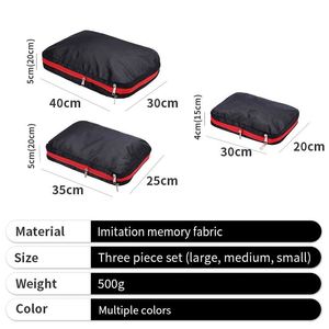 กระเป๋าจัดระเบียบสัมภาระแบบบีบอัดได้สำหรับเดินทางธุรกิจ พร้อมโลโก้ - Product Image 2