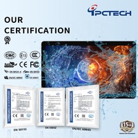 Écran tactile industriel capacitif/résistif de 10,4 à 32 pouces, intégré/avec support VESA/cadre ouvert, moniteur LCD/LED
