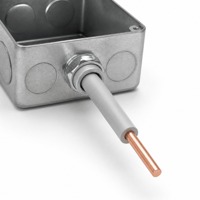 Fil de cuivre massif BV 25mm² isolé PVC 450/750V, haute conductivité, câble électrique monobrin, marque JHJD, norme IEC60227