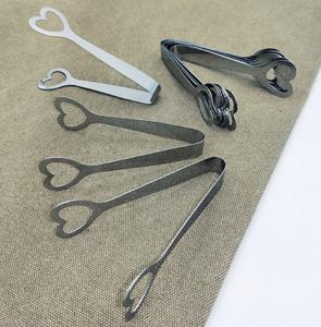 DF 717 High Quality <b>Stainless</b> <b>Steel</b> <b>Ice</b> <b>Cube</b> Tongs Factory Wholesale <b>Stainless</b> <b>Steel</b> <b>Ice</b> <b>Cube</b> Tongs <b>Ice</b> Service Tongs - Product Image 5