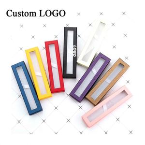 Custom Printed Paper Pen Box with Transparent <b>Window</b> for Promotional Gifts - Product Image 2