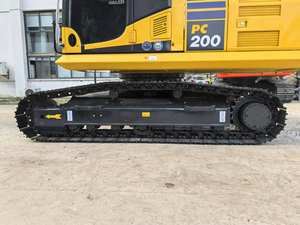 Miniexcavadora Komatsu PC200 de segunda mano a la venta, excavadora sobre orugas de 20 toneladas con componentes de núcleo de motor de válvula hidráulica Kawasaki - Product Image 6