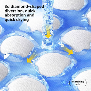 Großhandel Verdickte Hunde-Pipi-<span class=keywords><strong>Pads</strong></span> Haustier-Windeln Saugfähige Auslaufsichere Reinigungspads für Katzen Dropshipping - Product Image 5