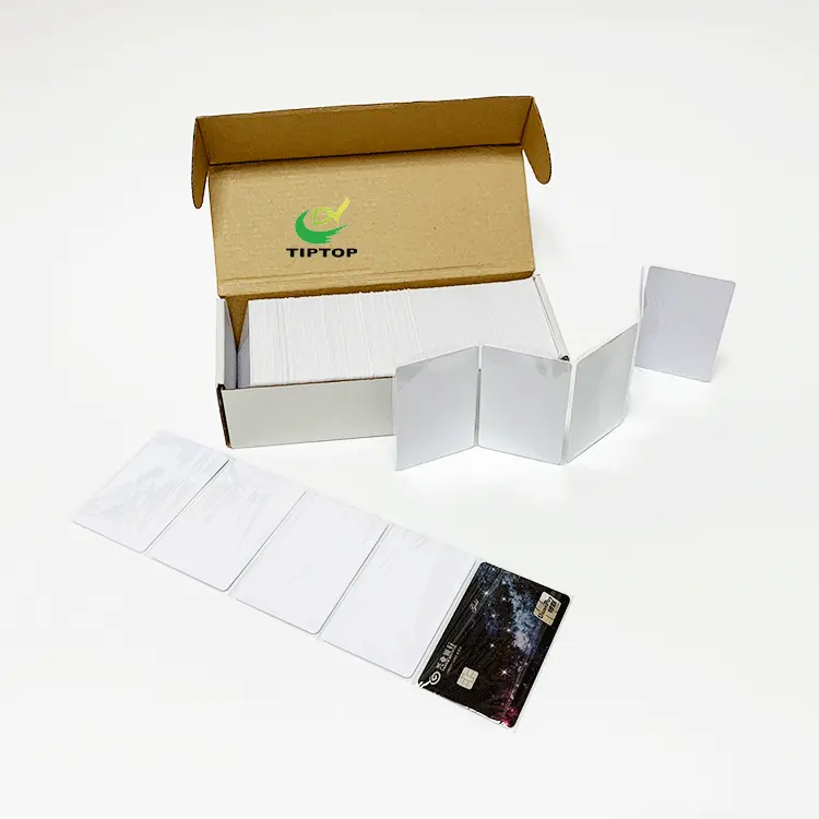 श्रेष्ठ पारदर्शी प्लास्टिक पीवीसी शीट polycarbonate आईडी कार्ड के लिए डबल साइड मुद्रण