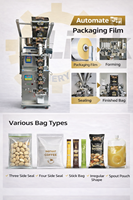 Machine d'emballage automatique de bonbons granulés et d'arachides en sachets de 5g, 15g, 25g, et machine d'ensachage automatique de poudre de curry en bâtonnets