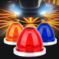 Accessoires de voiture, lumière LED en forme d'étoile de pastèque, projecteur de plafond, étoile de cristal LED, feu latéral pour camions, remorques, camions, bateaux, bus