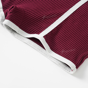 <span class=keywords><strong>Set</strong></span> Reggiseno e Slip in Cotone Costolato Green Envoy, Senza Ferretto, con Spalline Regolabili, Reggiseno <span class=keywords><strong>Sportivo</strong></span> con Scritta, <span class=keywords><strong>Set</strong></span> Lingerie per Donne - Product Image 5