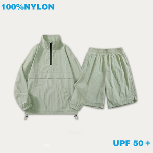 Veste de protection solaire UPF50 + pour hommes, coupe-vent léger et <span class=keywords><strong>anti</strong></span>-<span class=keywords><strong>UV</strong></span>, vêtements <span class=keywords><strong>anti</strong></span>-éruptions cutanées coupe-vent - Product Image 2