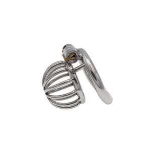 Cinturón de Castidad de <span class=keywords><strong>Acero</strong></span> <span class=keywords><strong>Inoxidable</strong></span> para <span class=keywords><strong>Hombre</strong></span>, Dispositivo de Castidad, Juguete de Bondage para Parejas - Product Image 6