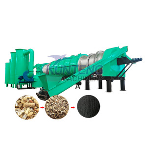 Mùn cưa mía bã mía carbonization Đốt Lò của carbon đen pin lithium vật liệu tiêu cực - Product Image 1