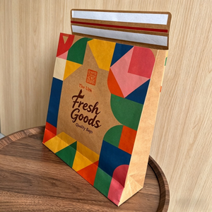 Sacs en papier kraft recyclé, sacs d'expédition en papier kraft recyclé après consommation avec votre propre logo pour une marque éco-responsable durable - Product Image 6