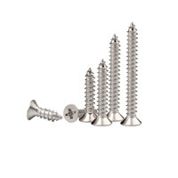 Vis pour cloison sèche à tête plate M3.5 Croix dure zinguée Bugle Vis à bois Acier inoxydable avec finition oxyde noir Conforme ISO