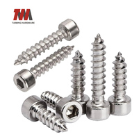 Vis autotaraudeuses à tête cylindrique OEM&ODM en acier inoxydable 316/304, métriques classe 8.8 pour meubles, panneaux de plafond et portes sur mesure