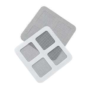 แผ่นกรองท่อระบายน้ำแบบใช้แล้วทิ้ง กันน้ำ ติดด้วยกาวร้อน ใช้กับน้ำได้ ทำจากอะคริลิก สำหรับกรองเส้นผม ป้องกันแมลง และสิ่งอุดตันในห้องน้ำ - Product Image 5