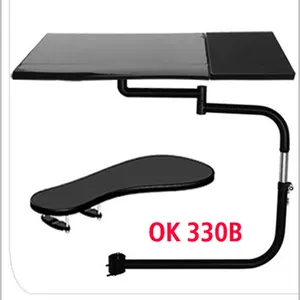 DL OK330 Multifunctoinal tam hareketli sandalye sıkma klavye desteği dizüstü bilgisayar tutucu Mouse Pad tembel dizüstü bilgisayar masası - Product Image 1