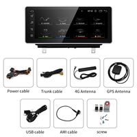 HFMidia Qualcomm Snapdragon 665 12,3 pouces Autoradio multimédia sans fil CarPlay Android 16 pour AUDI Q3 13-18