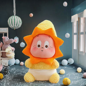 Boneka Anjing Kartun Plushie PP Cotton yang Dapat Disesuaikan Ukuran 40/50/60/80/100cm, Tahan Lama, Lembut, Bordir, Hadiah Ulang Tahun, Bintang, Penghilang Stres Super - Product Image 3