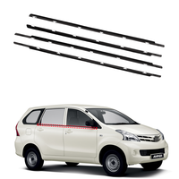 Moulures de porte avant et arrière pour Toyota Avanza 2012-2021, remplacement pour 68160/68180-BZ040 68210/68230-BZ030