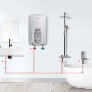 High Quality No Drilling Patented Heating Technology Whole House Tankless Electric Water Heater For Bathroom Hot Shower