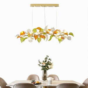 Lustre en fer de style nordique pour salon, suspension design moderne, lampe de plafond principale de luxe pour chambre à coucher intérieure - Product Image 1