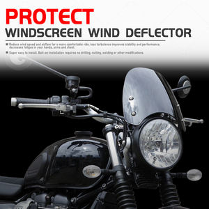 อะไหล่ตกแต่งรถมอเตอร์ไซค์ XXUN สำหรับ <span class=keywords><strong>Triumph</strong></span> Bonneville Scrambler <span class=keywords><strong>1200</strong></span> XE <span class=keywords><strong>XC</strong></span> BE ปี 2019-2021 ชิลด์บังลม - Product Image 3