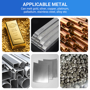 Nhiệt độ cao cảm ứng nóng chảy lò cho 1kg Vàng Bạc đồng & thép nhanh chóng luyện máy - Product Image 6