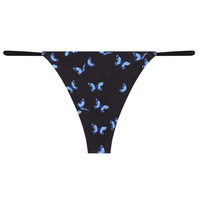 Sous-vêtements en dentelle pour femmes, taille haute, imprimé léopard, 100% coton, style bikini |   Style Lolita sexy avec boutons et rivets |   Marché européen et américain
