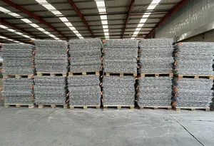 Huangxing crimped sắt mạ kẽm <span class=keywords><strong>gabion</strong></span> dây lưới Con lăn rockfall bảo vệ lưới gia cố <span class=keywords><strong>gabion</strong></span> giỏ Nệm uốn - Product Image 5