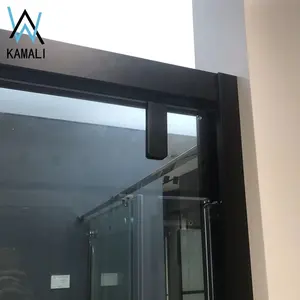 Puertas de ducha modernas y sencillas de Kamali, puerta corredera de ducha manual