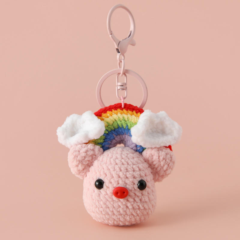 Style arc-en-ciel de porc