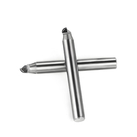 MCD Ball End Mill Fraise diamantée pour cuivre aluminium or et argent personnalisé ODM & OEM Support MCD End Mill Polishing Diamond