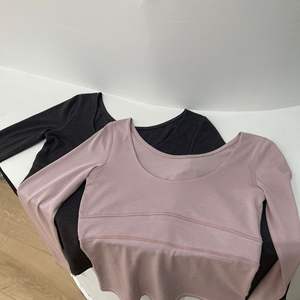 <span class=keywords><strong>BM</strong></span> haute qualité Ballet-Style femmes col rond à manches longues T-Shirt à la mode coton couche de base haut pour l'automne Yoga porter - Product Image 4