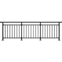 Barrière de balcon pour fenêtre en baie, garde-corps de sol pour fenêtre en baie, clôture de construction à fixation au sol, directement de l'usine
