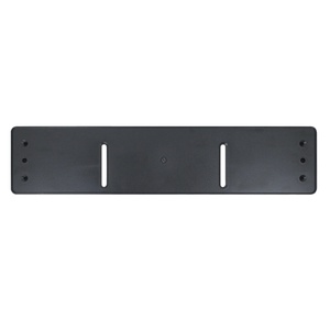 Soporte de Matrícula de Plástico Negro Estándar Europeo para Automóvil - Product Image 1