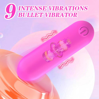 10-Gang Mini Bullet Vibrator G-Punkt Vibration Vagina Klitoris Stimulator Dildo Vibrator Erwachsenen-Sexspielzeug für Frauen Masturbation