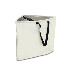 Cotton Linen Foldable Fabric Laundry <b>Hamper</b> | Multi-Functional <b>Storage</b> Bin for Dirty Clothes & Toys - Product Image 1