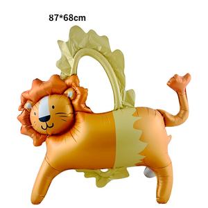 Globos Inflables de Circo para Niños al por Mayor, con Diseño de Cebra, Payaso y León, Ecológicos, para <span class=keywords><strong>Fiestas</strong></span>, Halloween y Decoración - Product Image 4