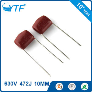 Condensador de flujo de 630V, 472J, potencia de polipropileno metalizado para placa de circuito - Product Image 4