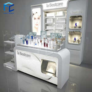 Exhibidores de Cosméticos Profesionales para Tiendas de Maquillaje <span class=keywords><strong>MAC</strong></span>, Diseño de Exhibidores de Cosméticos con Luces LED - Product Image 5