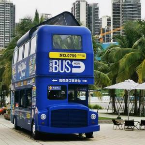 Autobús de Dos Pisos Convertible Recién Lanzado, Autocaravana con Licencia Oficial, <span class=keywords><strong>Caravana</strong></span> de Restaurante Estilo Americano - Product Image 5