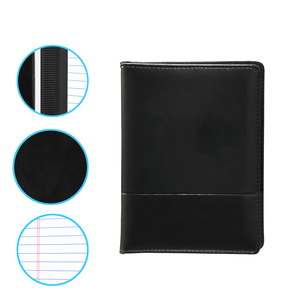 Biểu tượng tùy chỉnh A5 Junior <span class=keywords><strong>padfolio</strong></span>/danh mục đầu tư Mini PU da Chất kết dính 5x8 pháp lý bằng văn bản Pad - Product Image 4