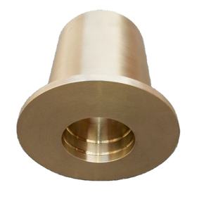 Flange Bushing Bronze Sleeve ZCuPb15Sn8 Mechanical Equipment Customized Size Split <b>Slide</b> <b>Bearing</b> - Product Image 1