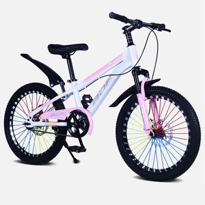 Vélos de montagne pour enfants 18/20/<span class=keywords><strong>22</strong></span> <span class=keywords><strong>pouces</strong></span>, vélos à pédales pour garçons et filles, vélo avec fourche à suspension avant pour enfants - Product Image 4