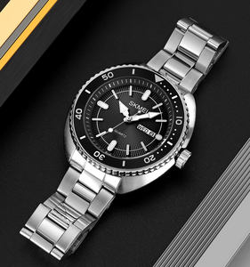 SkMEI 2256最高品質中国製トレンドデザインメンズクォーツ動き日防水スチールバンドクォーツ時計 - Product Image 3