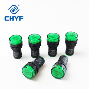 Chyf Ad22 Loạt 22Mm LED Nhựa Chỉ Số Đèn Push Button Thiết Bị Chuyển Mạch Pilot Ánh Sáng Chỉ Số Tín Hiệu Cho 12V 24V 110V 220V 380V - Product Image 4