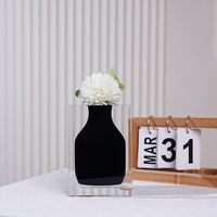JR Hogan Bud Vase Soho Noir Couleur Luxe Vintage Home Decors Vases Hotel Art Decor
